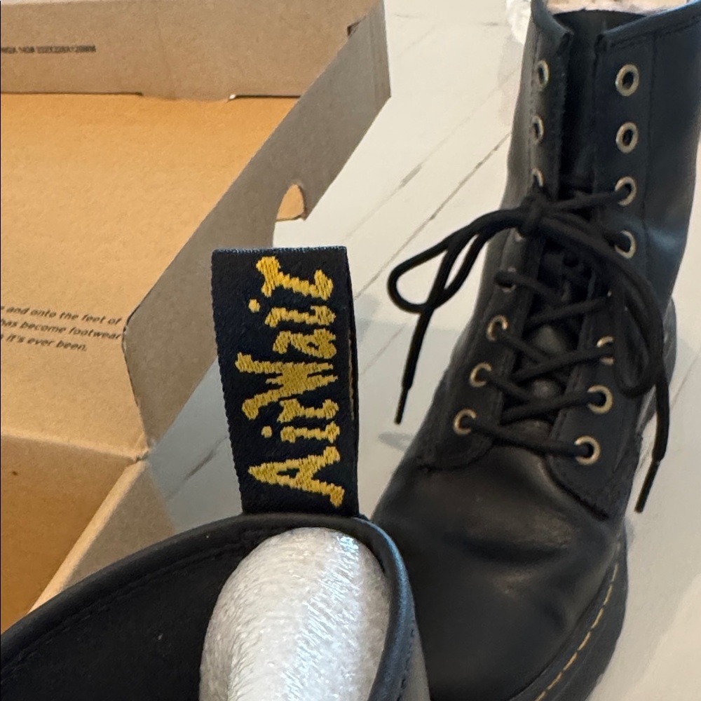 Dr. Martens Zavala Black Boots - Picture 9 of 10
